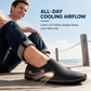 Casual slip-on loafers met ademend vermogen