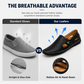 Casual slip-on loafers met ademend vermogen