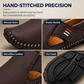 Casual slip-on loafers met ademend vermogen