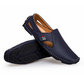 Casual slip-on loafers met ademend vermogen