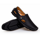 Casual slip-on loafers met ademend vermogen
