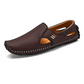 Casual slip-on loafers met ademend vermogen