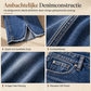 Dames hoge taille retro flare denim jeans