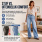 👖 Dames Hoge Elastische Wide Leg Jeans – Stretch Jeans met Wijde Pijpen, Comfortabele Pasvorm & Trendy Denim Look ✨