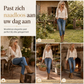 Elegant losvallende kanten blouse met lange mouwen voor dames