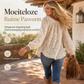 Elegant losvallende kanten blouse met lange mouwen voor dames