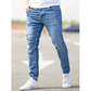 Gescheurde stretch-skinny-jeans voor heren