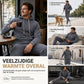 Heren Trainingspak met Capuchon en Wafelpatroon Jacquard