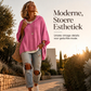 🧶 Dames Gebreide Pullover met Capuchon en Trekkoord – Casual Hoodie Trui met Zachte Pasvorm & Warme Comfortstijl ✨