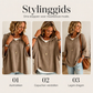 🧶 Dames Gebreide Pullover met Capuchon en Trekkoord – Casual Hoodie Trui met Zachte Pasvorm & Warme Comfortstijl ✨