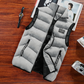 Heren bodywarmer met opstaande kraag en vulling