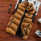 Heren bodywarmer met opstaande kraag en vulling