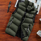 Heren bodywarmer met opstaande kraag en vulling