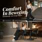 Dames hoge taille rechte broek
