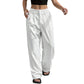 Dames hoge taille rechte broek