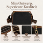 Stijlvolle crossbodytas met 3 lagen en diamantpatroon
