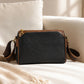 Stijlvolle crossbodytas met 3 lagen en diamantpatroon