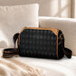 Stijlvolle crossbodytas met 3 lagen en diamantpatroon