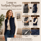 Dames gewatteerde bodywarmer met opstaande kraag