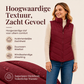 Dames gewatteerde bodywarmer met opstaande kraag