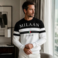 Heren Sweatshirt met Milano Italia Print