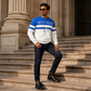 Heren Sweatshirt met Milano Italia Print