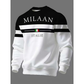 Heren Sweatshirt met Milano Italia Print