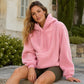 Gezellige, warme winterhoodie voor dames