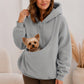 Gezellige, warme winterhoodie voor dames