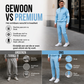 Heren casual set van pullover met halve rits en broek