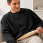 🔥 Bestseller van de Week – Heren sweatshirt met ronde hals 👕 Warme fleece voering, zacht comfort & perfect voor koude dagen ✨