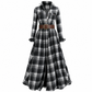 👗✨Franse vintage geruite jurk voor dames met grote maten, met onregelmatige zoom en slankmakend ontwerp✨ 𝘉𝘶𝘺 𝘢𝘯𝘺 2 𝘢𝘯𝘥 𝘨𝘦𝘵 𝘢𝘯 𝘦𝘹𝘵𝘳𝘢 8% 𝘥𝘪𝘴𝘤𝘰𝘶𝘯𝘵