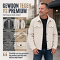Heren retro corduroy jack