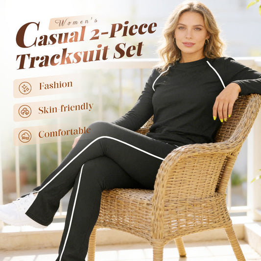💥 Tijdelijke Korting – Dames casual 2-delige trainingspak 👚 Comfortabele pasvorm, sportieve uitstraling & perfect voor dagelijks gebruik ✨