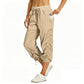 Lichtgewicht sneldrogende cropped broek voor dames
