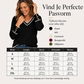 Elegant gebreid dames shirt met V-hals en contrastdetail