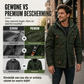 Heren winterjack met thermovoering en afneembare capuchon