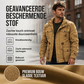 Heren winterjack met thermovoering en afneembare capuchon