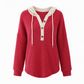 Dames-sweatshirt met capuchon en losse pasvorm