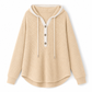 Dames-sweatshirt met capuchon en losse pasvorm