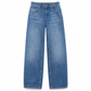 Retro high-waisted jeans met wijde pijpen voor vrouwen