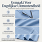Damesgebreide top met ribstructuur en asymmetrische rits