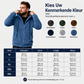 Warme, comfortabele hoodiejack voor heren voor de winter