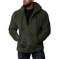 Warme, comfortabele hoodiejack voor heren voor de winter