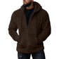 Warme, comfortabele hoodiejack voor heren voor de winter