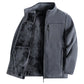 Unisex zware fleece jack met volledige ritssluiting