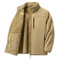 Unisex zware fleece jack met volledige ritssluiting