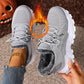 Warme, gebreide wintersneakers voor dames