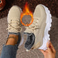 Warme, gebreide wintersneakers voor dames