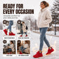 Warme, gebreide wintersneakers voor dames